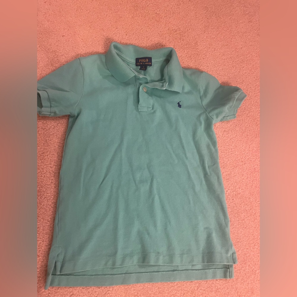 Ralph Lauren Aqua Polo Shirt